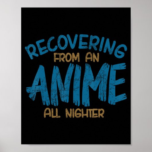 アニメから回復オールナイトアニメマンガK ポスター (正面)