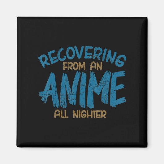 アニメから回復オールナイトアニメマンガK マグネット (正面)