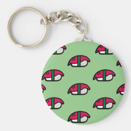 アニメかわいい寿司、フィッシュライス&ワカメのキーチェーン キーホルダー