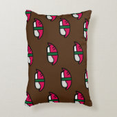 アニメかわいい寿司、フィッシュライス&ワカメ アクセントクッション (正面(垂直))