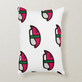 アニメかわいい寿司、フィッシュライス&ワカメ アクセントクッション (正面(垂直))