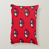 アニメかわいい寿司、フィッシュライス&ワカメ アクセントクッション (裏面(縦))