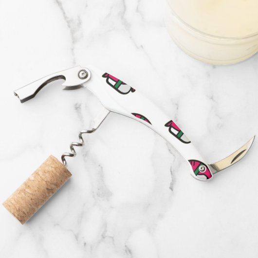 アニメかわいい寿司、フィッシュライス&ワカメ ソムリエナイフ (正面)