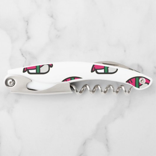 アニメかわいい寿司、フィッシュライス&ワカメ ソムリエナイフ (正面)