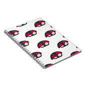 アニメかわいい寿司、フィッシュライス&ワカメ ノートブック (右側)