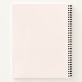 アニメかわいい少女 ノートブック (裏面)