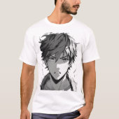 アニメかわいい日本のかわいいアニメ大宅 Tシャツ (正面)