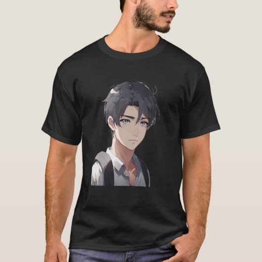 アニメかわいい日本のかわいいアニメ大宅 Tシャツ (正面)