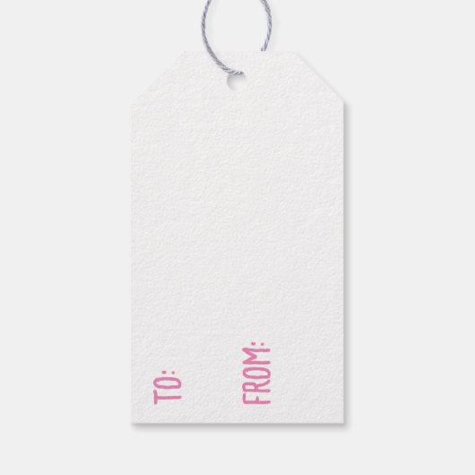 アニメかわいらしガールボーリング誕生会 ギフトタグ (裏面)