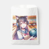 アニメかわいらしガールボーリング誕生会 フェイバーバッグ (正面)