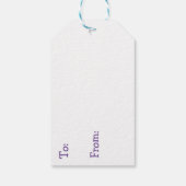 アニメかわいらしガール誕生日 ギフトタグ (裏面)