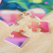 アニメかわいらしガール食べズスイカ ジグソーパズル (側面)