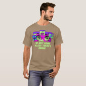 アニメがなければ行きません アニメ好きな人限定 L Tシャツ (正面フル)