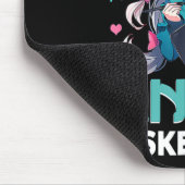 アニメが大好きで日本をスケッチするのが大好きな女の子Ma マウスパッド (コーナー)