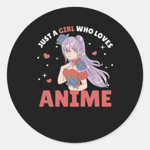 . .アニメが大好きな女の子マンガスケッチハート ラウンドシール