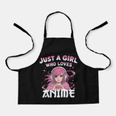 アニメが大好きな女の子 エプロン (正面)