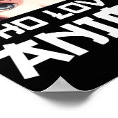 アニメが大好きな女の子 ポスター (角)