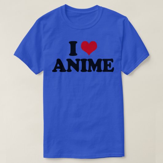 アニメが大好き1 Tシャツ (デザイン正面)