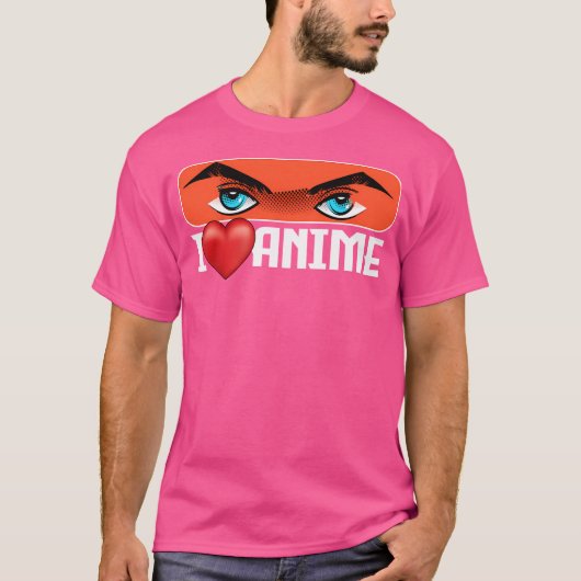 アニメが大好き Tシャツ (正面)
