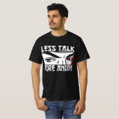 アニメが好き、話はそれほどでも - 面白いアニメTシャツ Tシャツ (正面フル)