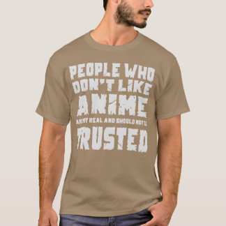 アニメが嫌いなアニメファン Tシャツ