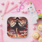 アニメが炎を駆り立て、嵐を受け入れカスタムる ペーパープレート (パーティー)