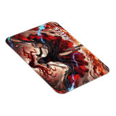 アニメが炎を駆り立て、嵐を受け入れカスタムる マグネット (右側)