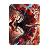 アニメが炎を駆り立て、嵐を受け入れカスタムる マグネット (縦)