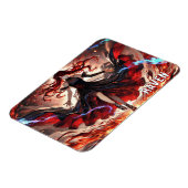 アニメが炎を駆り立て、嵐を受け入れカスタムる マグネット (左側)