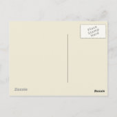 アニメきつねガールポストカード ポストカード (裏面)