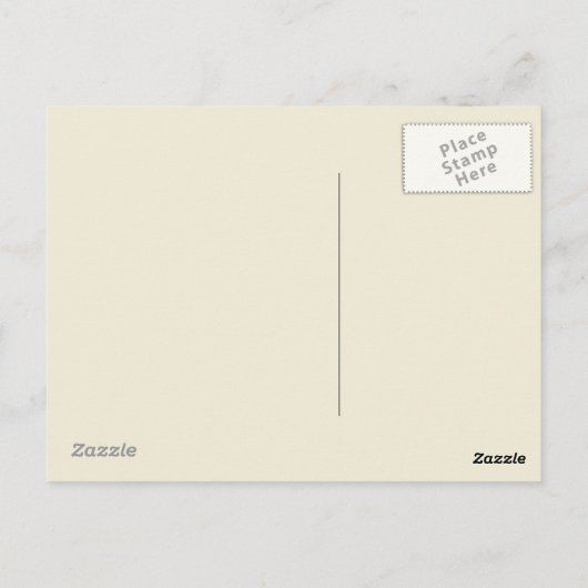 アニメきつねガールポストカード ポストカード (裏面)