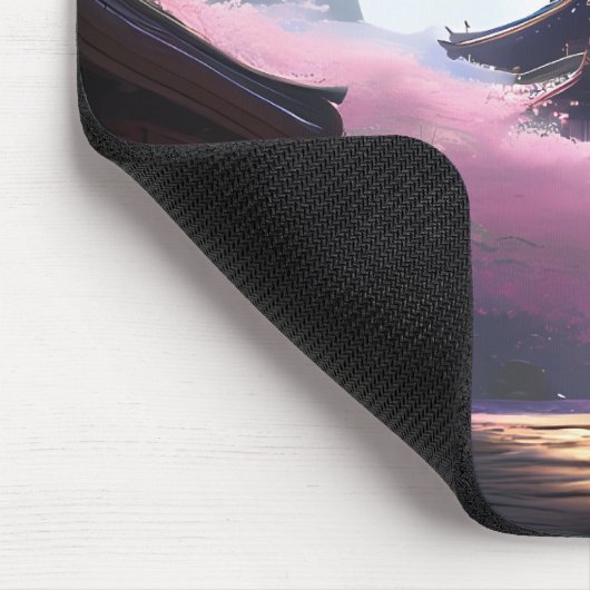 アニメさくらんぼパゴダビューランドスケープ マウスパッド (コーナー)