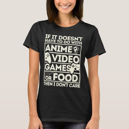 アニメじゃないなら Tシャツ (正面)
