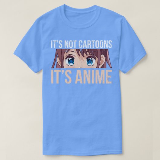 アニメではない Tシャツ (デザイン正面)