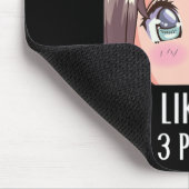 アニメとか好きっ気にての日本アニメガール マウスパッド (コーナー)