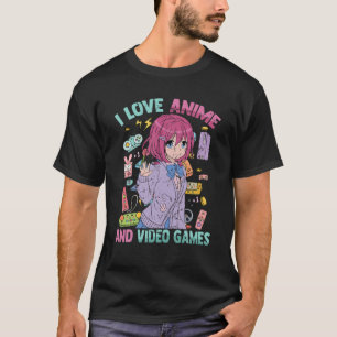 アニメとビデオゲームが大好き – かわいいオタク – かわいい Tシャツ