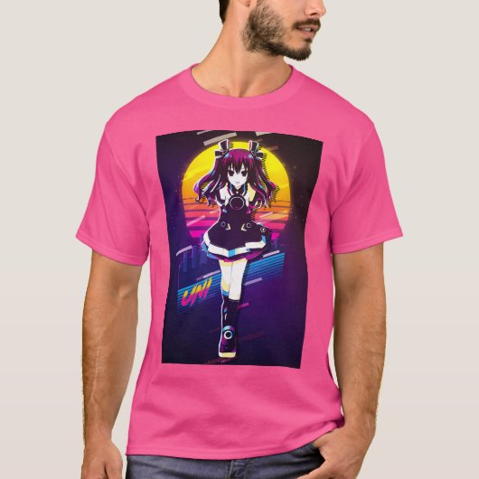アニメとマンガ Tシャツ (正面)