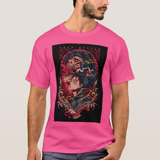 アニメとマンガ Tシャツ (正面)