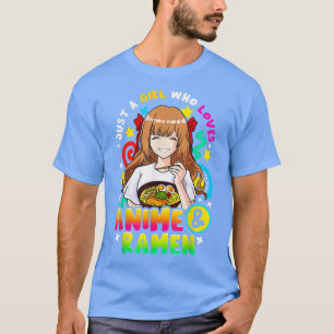 アニメとラーメンの女の子が好きな女の子 過去記事 Tシャツ