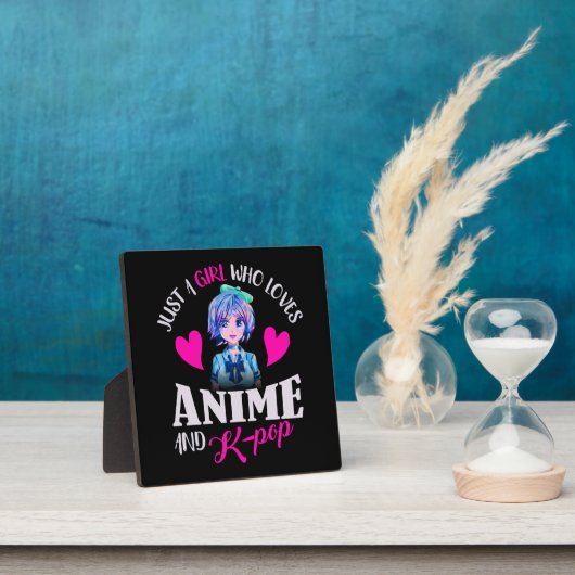 アニメとK – が大好きな女ポップ・アートのの子   フォトプラーク (インサイチュ)