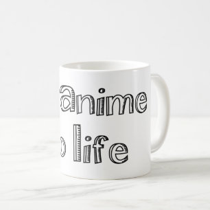 アニメなしの人生 コーヒーマグ コーヒーマグカップ