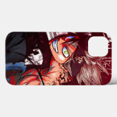 アニメにインスパイアされたパスタのスマホケース - 独特な融合 Case-Mate iPhoneケース (裏面 (横))