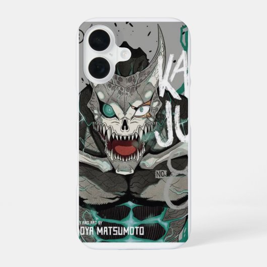 アニメにインスパイアされたモンスターデザイン iPhone 16ケース (裏面)