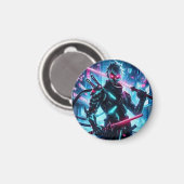 アニメに引っ張る マグネット (正面/裏面)