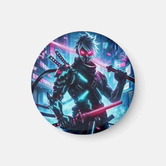 アニメに引っ張る マグネット (正面)