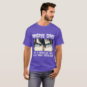 アニメのお父さん少年 Tシャツ (正面フル)