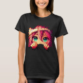 アニメのぞき見 Tシャツ (正面)