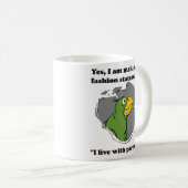 アニメのオウムマグのオスカー コーヒーマグカップ (正面右)