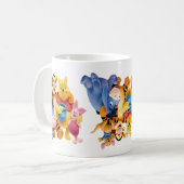 アニメのキャラクターウィニーpooh bear honey anime コーヒーマグカップ (正面左)