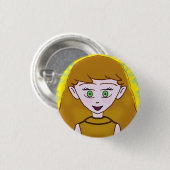 アニメのキャラクターポップコーンメリーアニメ 缶バッジ (正面&裏面)